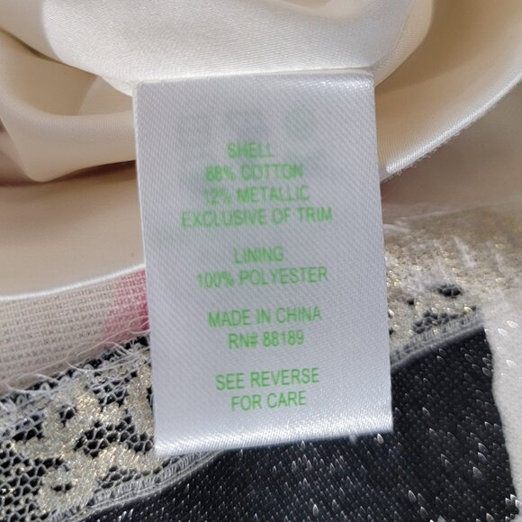 Lilly Pulitzer Stroke of Midnight Floral Strapless Amberly Bow Detail Dress - 2 - Picture 13 of 14